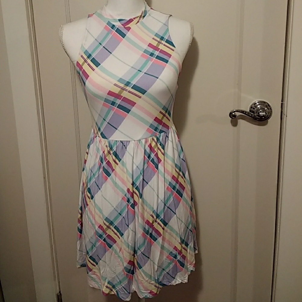 Patel plaid dress